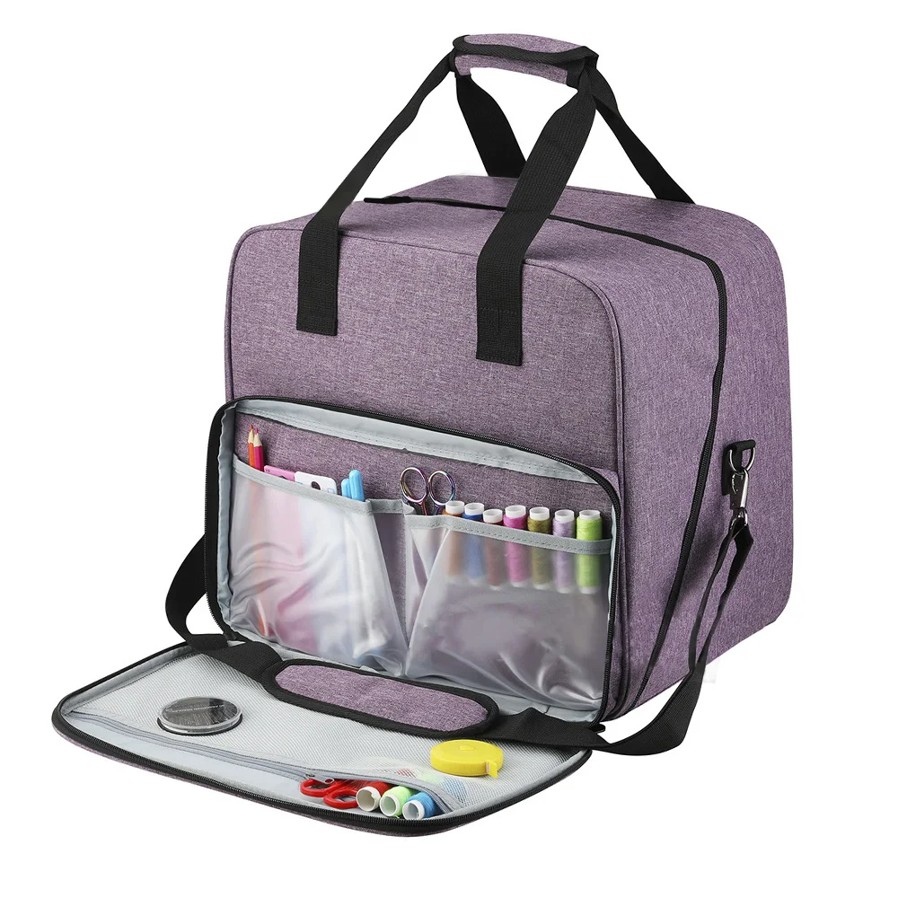 

Large Capacity Sewing Machine Storage Sewing Machine Accessories Tote Multi-functional Portable Home Organizer Thread Yarn Bag