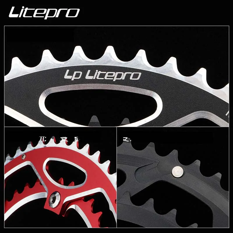 Litepro 130BCD цепь двойная звезда 130 bcd для дорожного велосипеда складной велосипед 53 39T