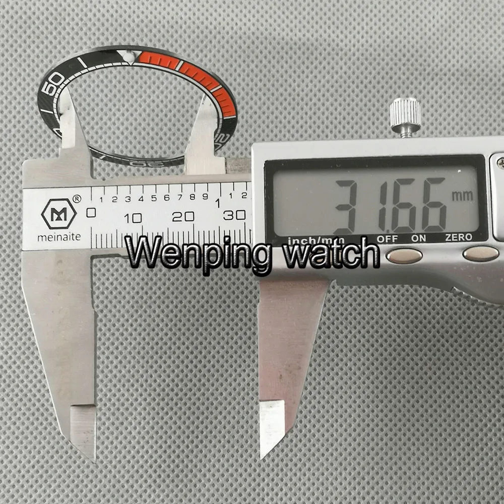 Титановый материал керамическое кольцо corgтело с вставкой подходит для 43 мм чехла