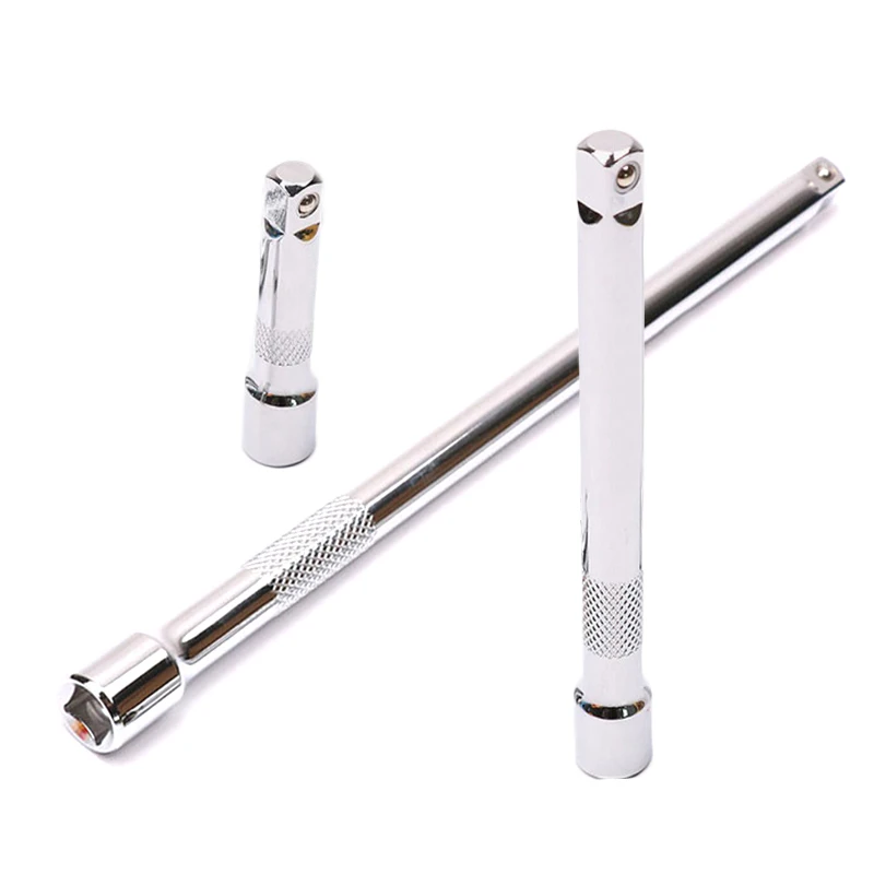 

3pc Ratchet Wrench Extension Bar Kit 3/8inch Extending Long Bar Socket Supplies