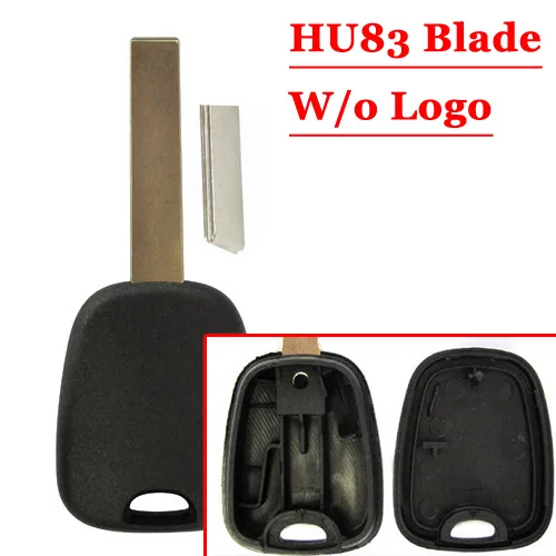 XNRKEY замена ключа транспондера хорошего качества (5 шт./лот) с лезвием Hu83 без