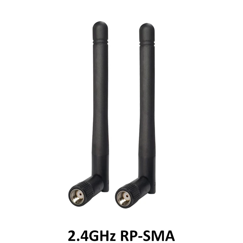 

2.4 GHz WiFi Antenna 3dBi Aerial RP-SMA Male Connector 2.4ghz antena wi fi antenne IOT PCI Card USB Wireless Router Wifi Booster