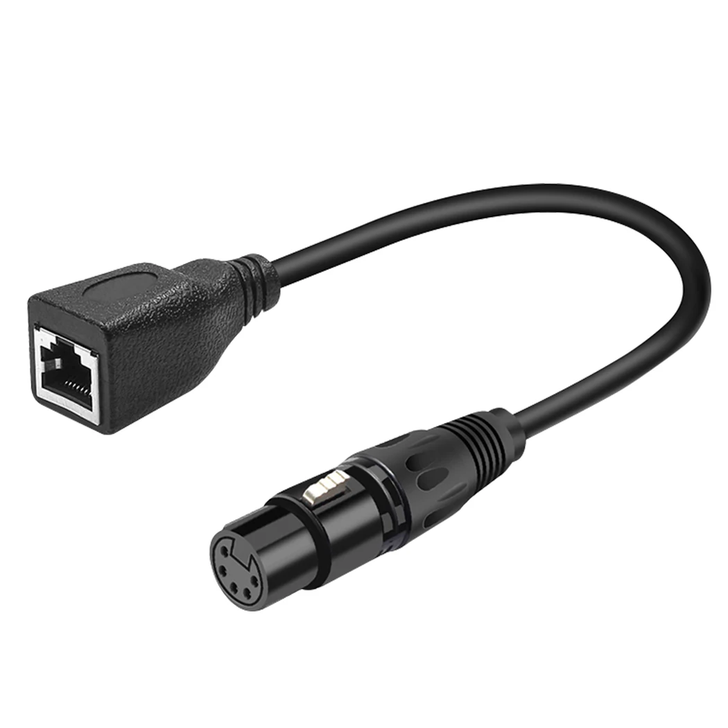 5 контактный сетевой аудиокабель jorinдо RJ45 0 3 м/фута с разъемом XLR|Кабели VGA| |
