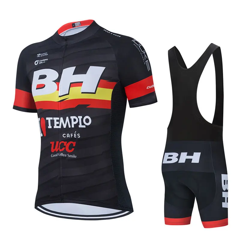 Комплект одежды для велоспорта Team BH 2021 Мужская одежда велосипедный нагрудник