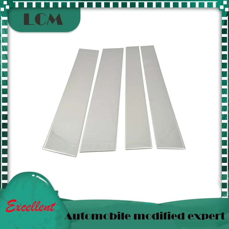 

Для Toyota Tundra 2007, 2008, 2009, 2010, 2011, 2012, 2013, 2014, 304, окошко автомобиля из нержавеющей стали, столбик, отделка крышки-4 шт.