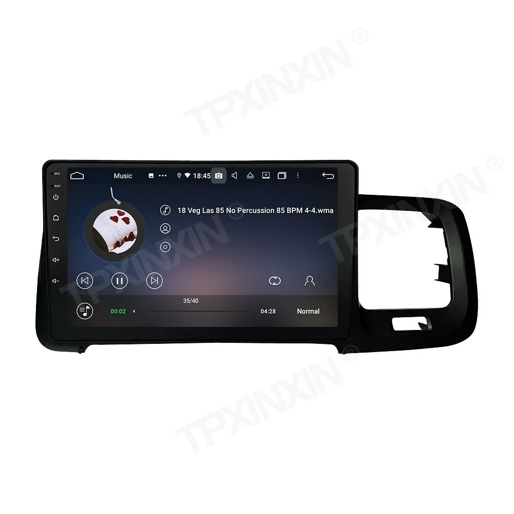 구매 무선 카플레이 안드로이드 10 자동차 GPS 네비게이션, 볼보 S60 2011-2018 헤드 유닛 자동차 멀티미디어 플레이어 자동 스테레오 라디오 IPS DSP