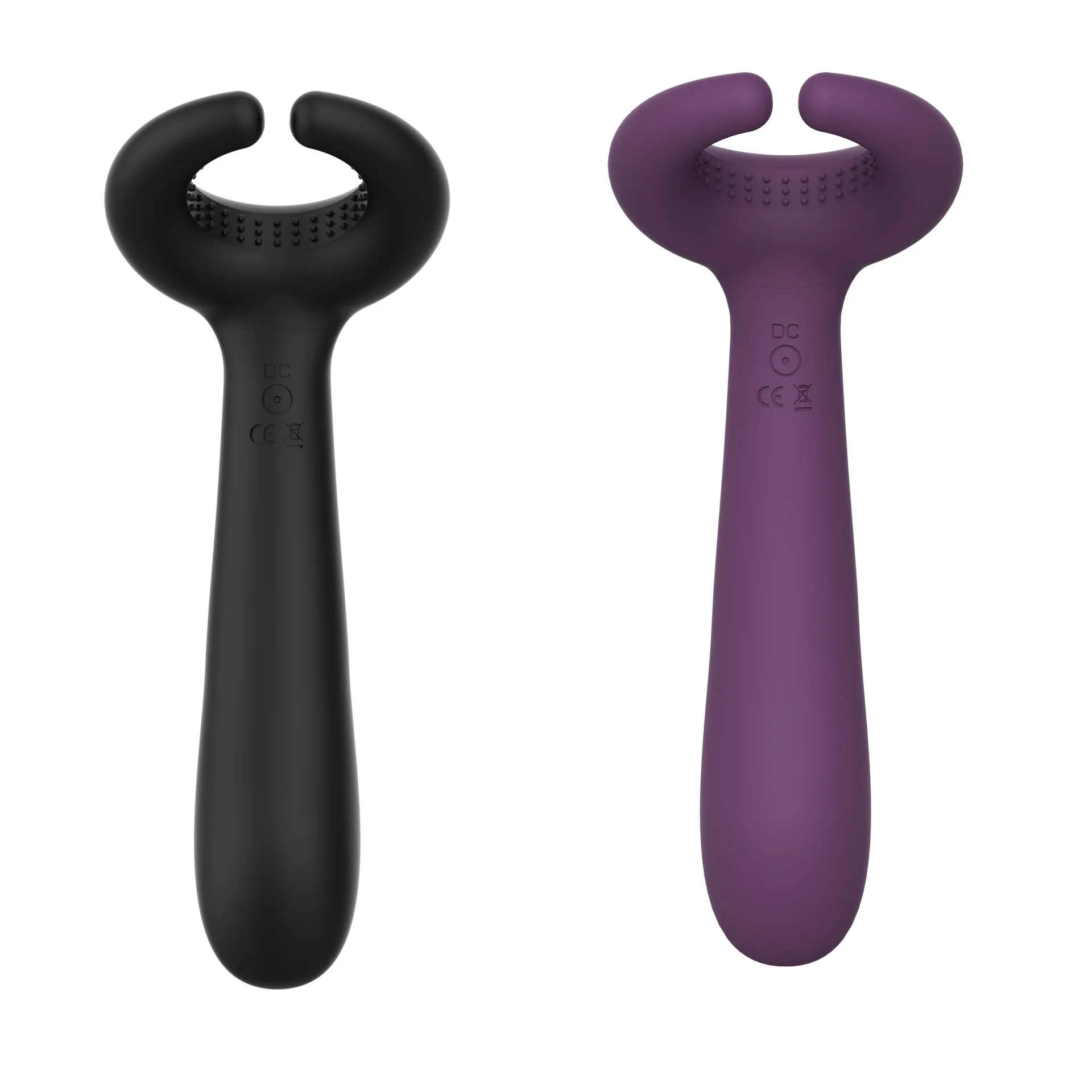 Женский трехмоторный массажер с клипсой вибратор стимулятор для сосков и точки G