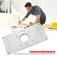 carpenter router table insert plate woodworking benches table saw wood plate set for household wooden accessories