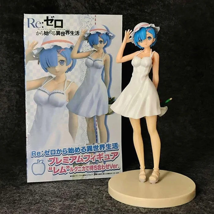 

2021 Newest Figures Re:Life In A Different World From Zero Animation Rem Cartoon Figure 19cmanime Figure Cartoon