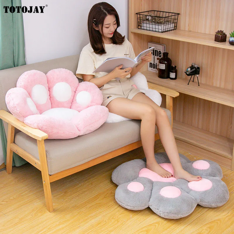 Мультяшные Животные Плюшевый мишка лапа подушка красочный комнатный напольный