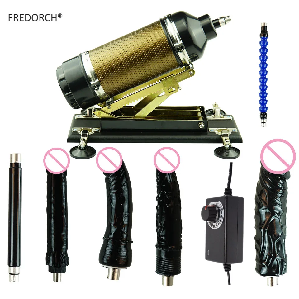 Автоматическая секс-машина Fredorch для мужчин и женщин 5 скоростей 1-5 насадок в