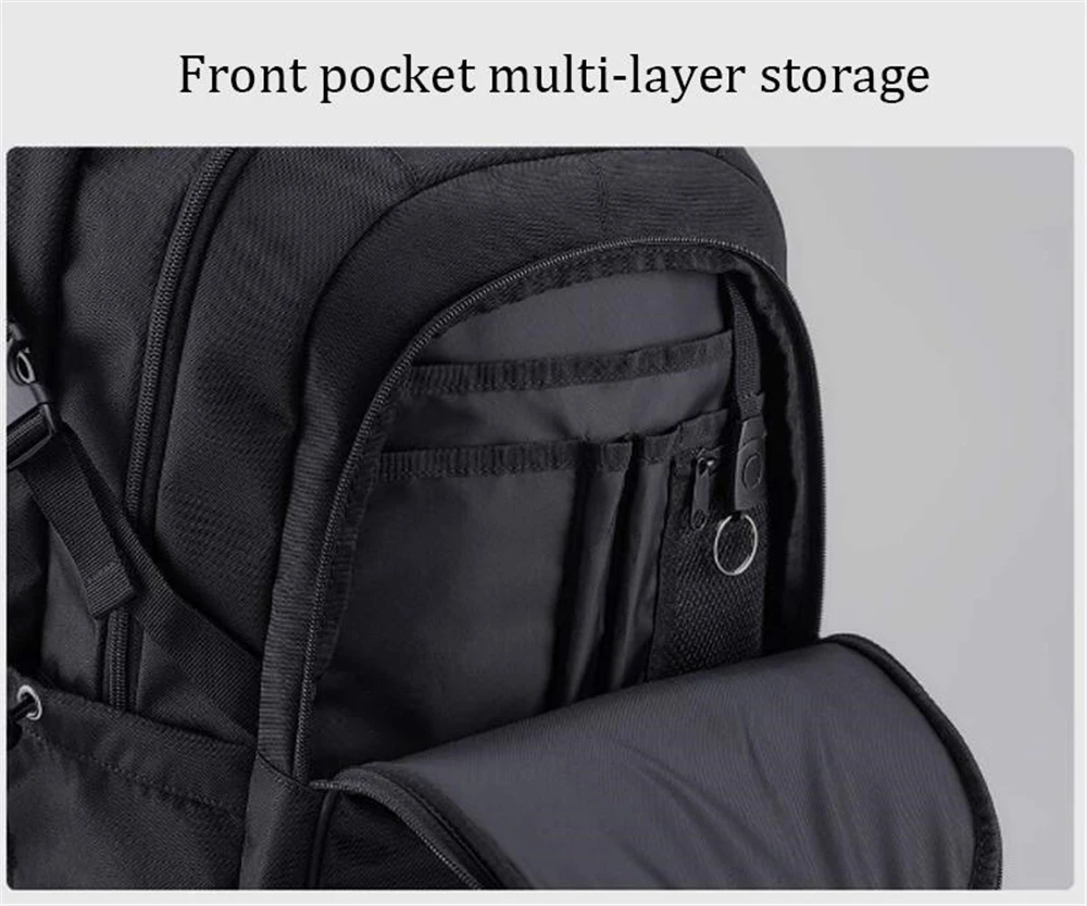 Xiaomi UREVO 25L Большой Вместительный мужской рюкзак, Мужская 15 дюймовая сумка для компьютера, водонепроницаемая дорожная сумка, многофункциональный рюкзак, сумка