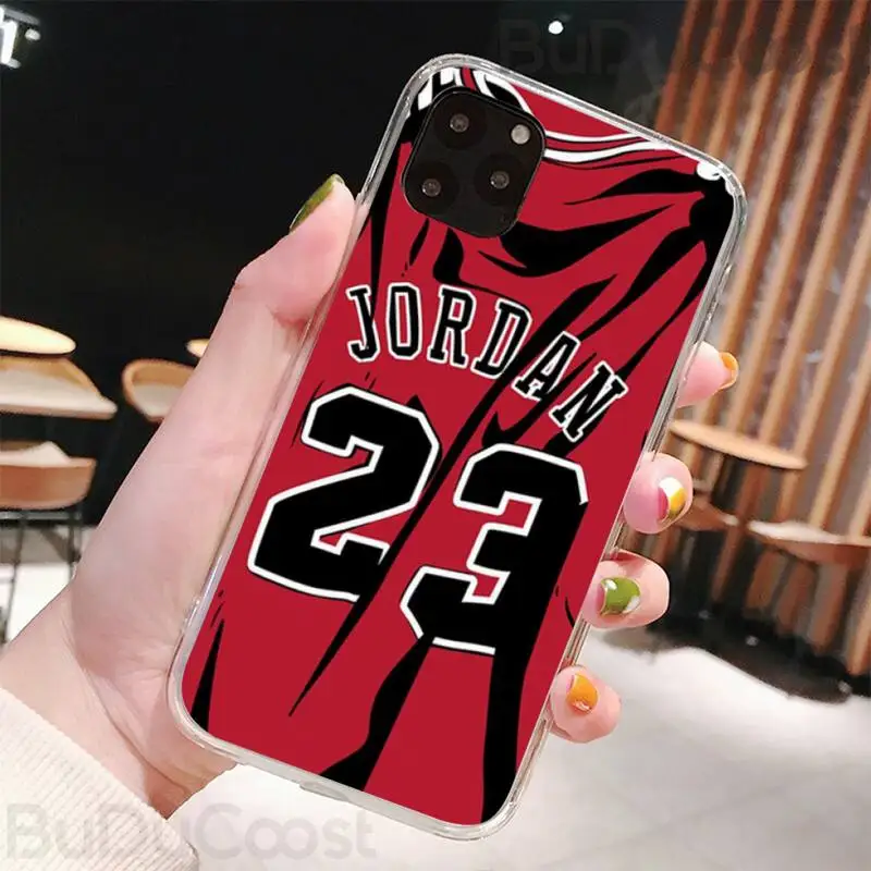 

Riccu Basketball 23 Jordan Phone Case For iPhone 7 8 Plus X XS Max XR Coque Case For iphone 5s SE 2020 6 6s 11Pro