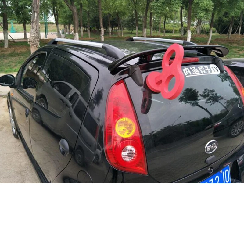 Автомобильный задний плавник из АБС пластика для Geely Byd F0 спойлер аксессуары 2008 2016