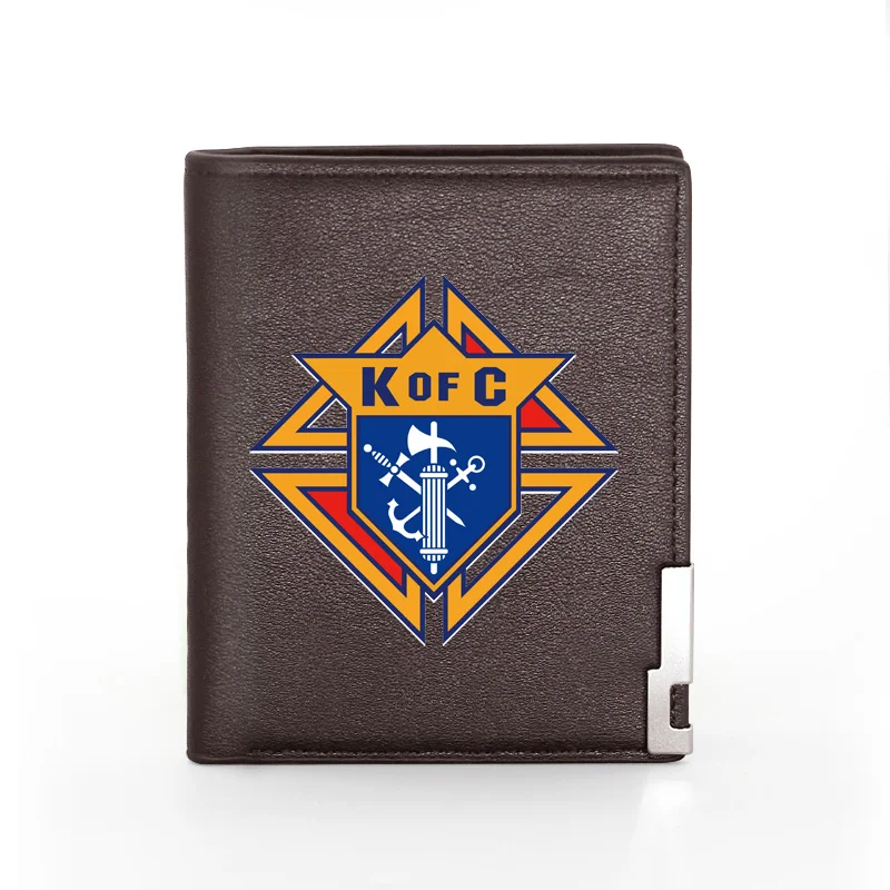 Высококачественный уникальный кошелек из искусственной кожи с принтом символа