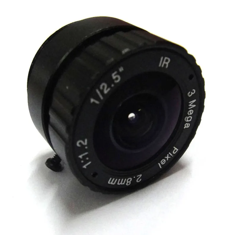 

X4pcs HD 1/2.5 "3MP 2,8 мм объектив CCTV CS mount IR широкоугольный 115 градусов для IP-камеры