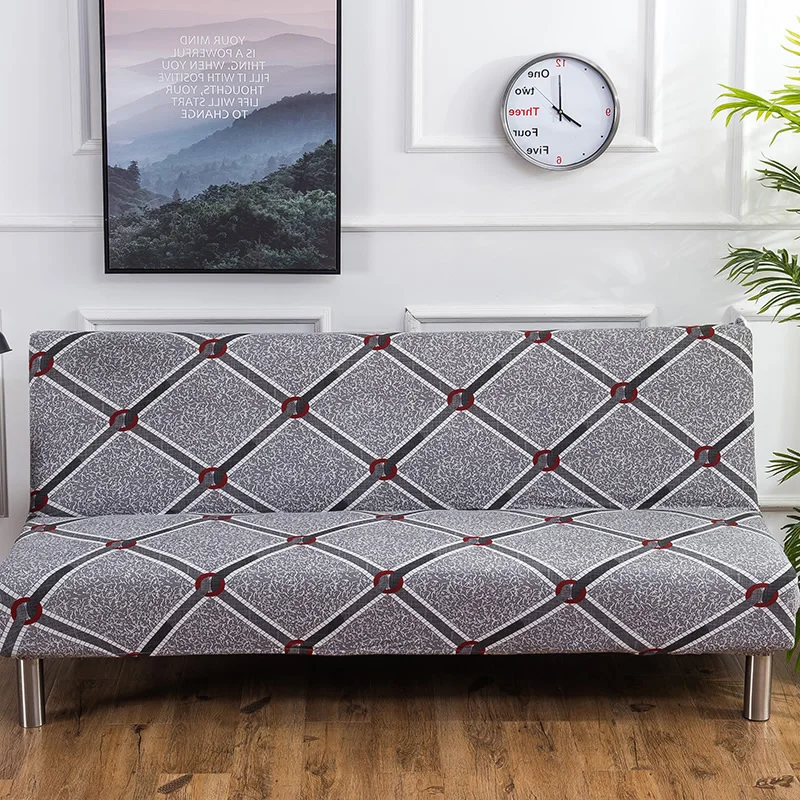 Универсальный чехол для дивана без подлокотников дешевое складное покрытие