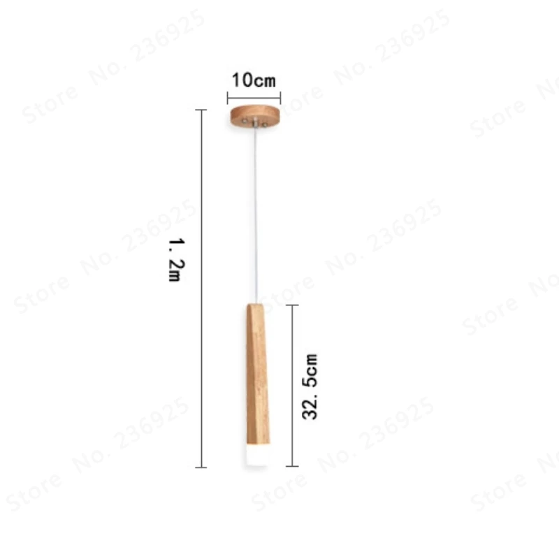Деревянный подвесной светильник LukLoy кухонная потолочная лампа деревянные