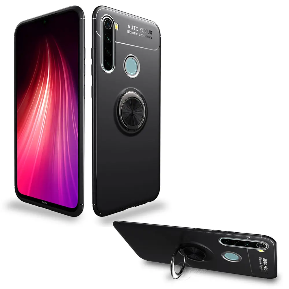 Силиконовый чехол для Xiao mi Red Note 8 T Невидимый кронштейн телефон Мягкий ТПУ Капа Coque