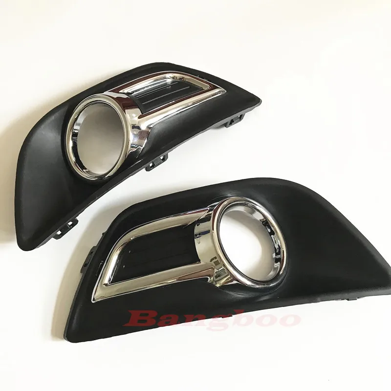 Чехол для переднего бампера автомобиля хромированный противотуманный фонарь