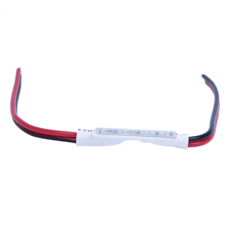 Мини-контроллер с 3 клавишами и диммером для одноцветной светодиодной ленты 3528 5050