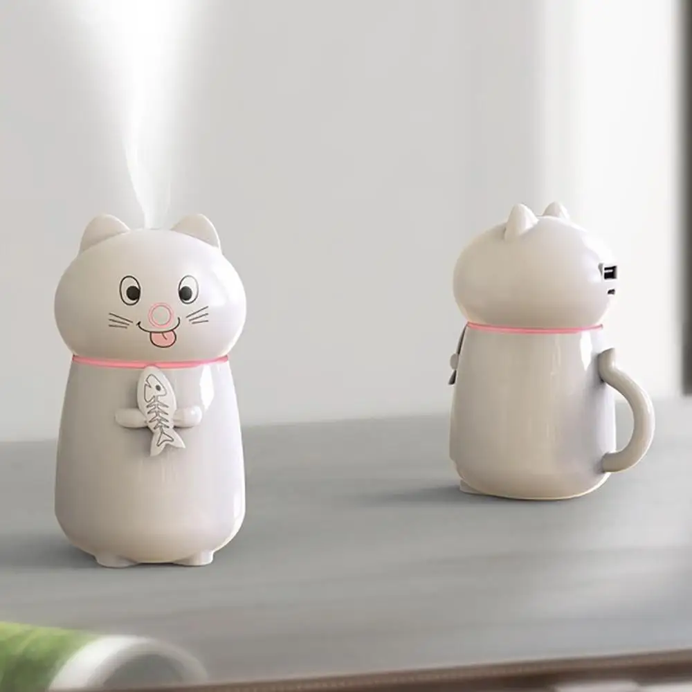 Светодиодный увлажнитель воздуха Lucky cat бытовой освежитель с USB зарядкой семейный