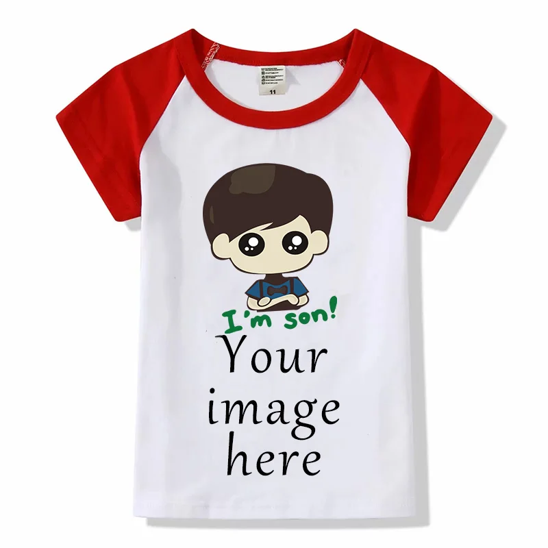 Футболки на заказ летние футболки с короткими рукавами и мультяшными рисунками