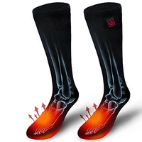 rechargeable battery warmer socks electric heated adjustable socks for women men winter outdoor skiing cycling sport keep warm