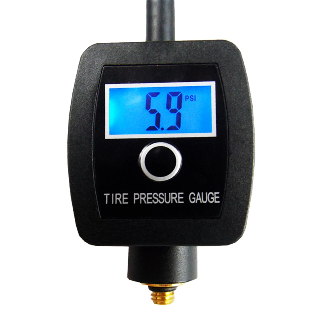 Купи 100PM Digital Bicycle Tire Air Pressure Gauge Mini Bike Air Tire Meter Measurement For Presta Valve/Schrader valve за 506 рублей в магазине AliExpress