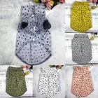 Футболки для собак одежда летняя пляжная одежда жилет Одежда для питомцев, футболка с цветочным принтом и в гавайском стиле для маленькой большой собаки кошки собаки чихуахуа