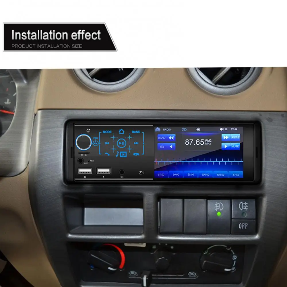 Hot Sales Z1 Car MP5 Player Bluetooth-compatible 4.1 Inch Touch Screen Auto FM Stereo Audio Radio | Автомобили и мотоциклы