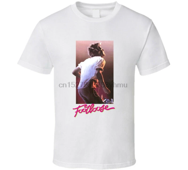 Футболка мужская в стиле ретро свободная с принтом Кевина бекона 80-х подарок для