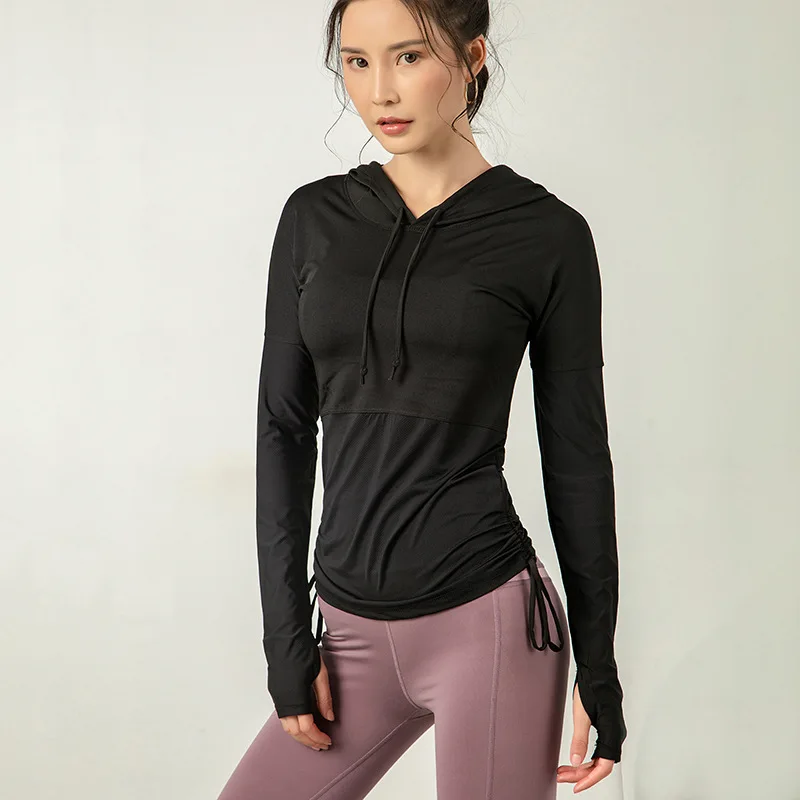 

MRMT 2021 Brand Women's Jackets Slim Fit Elasticity Zipper Outdoor Running Fitness Hoodie Breathable Long-sleeved Upper Garment