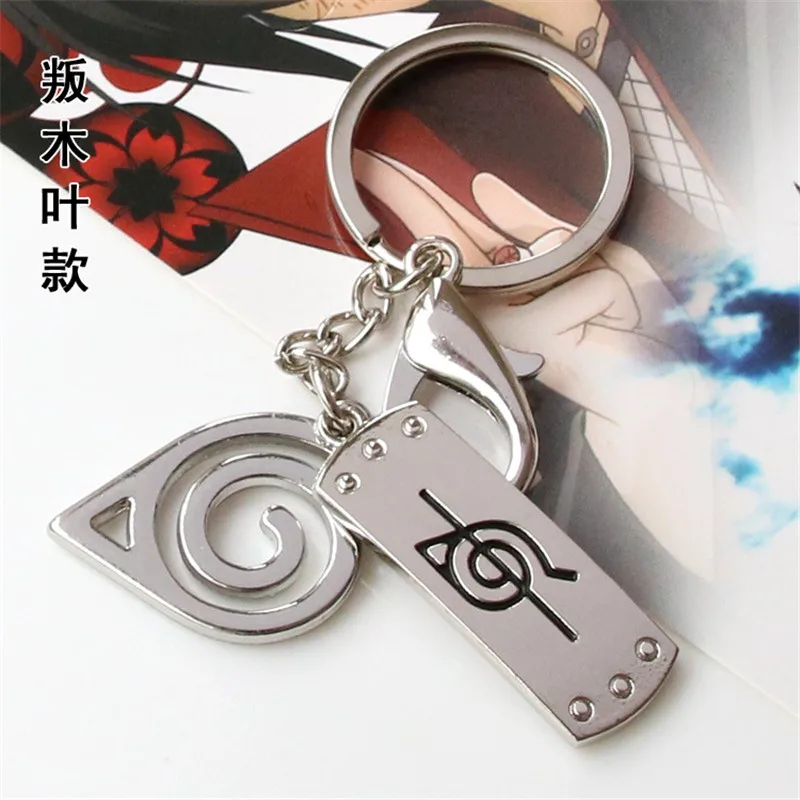 Наруто Аниме периферийный деревянный лист восстание логотип двойная карта