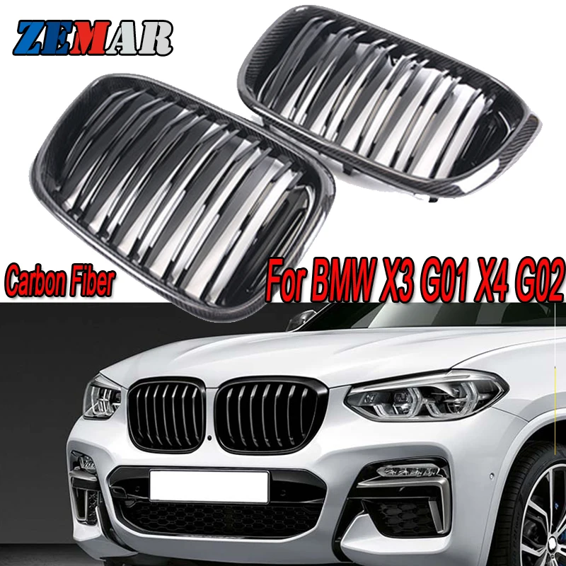 Решетки для переднего бампера BMW X3 G01 X4 G02 2018 2019 2020 M|Гоночные решетки| |