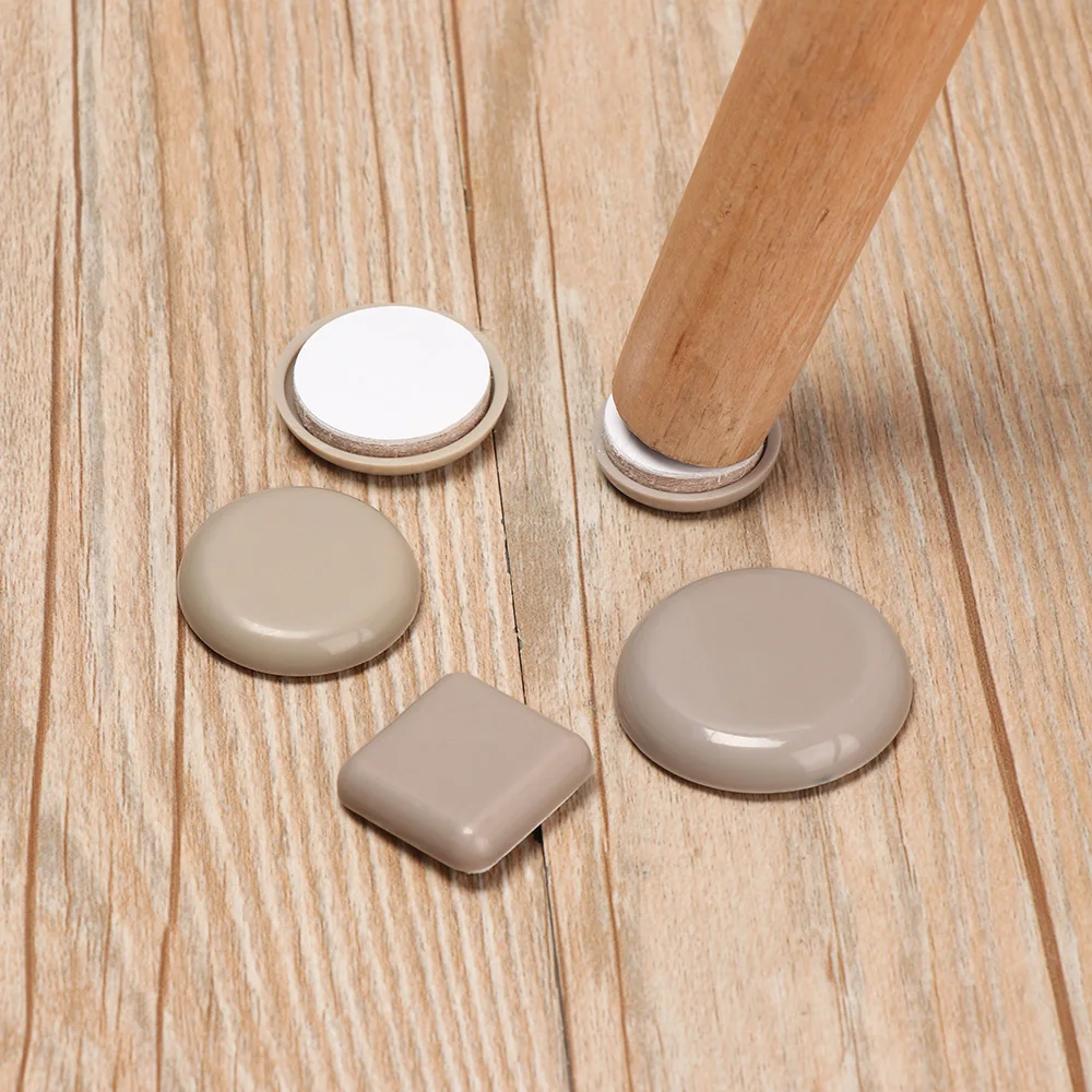

4pcs Furniture Leg Pads Anti Scratch Sliders Heavy Duty Furniture Thickened Moving Pad Floor Protector Mat Anti Noise Hot Sale
