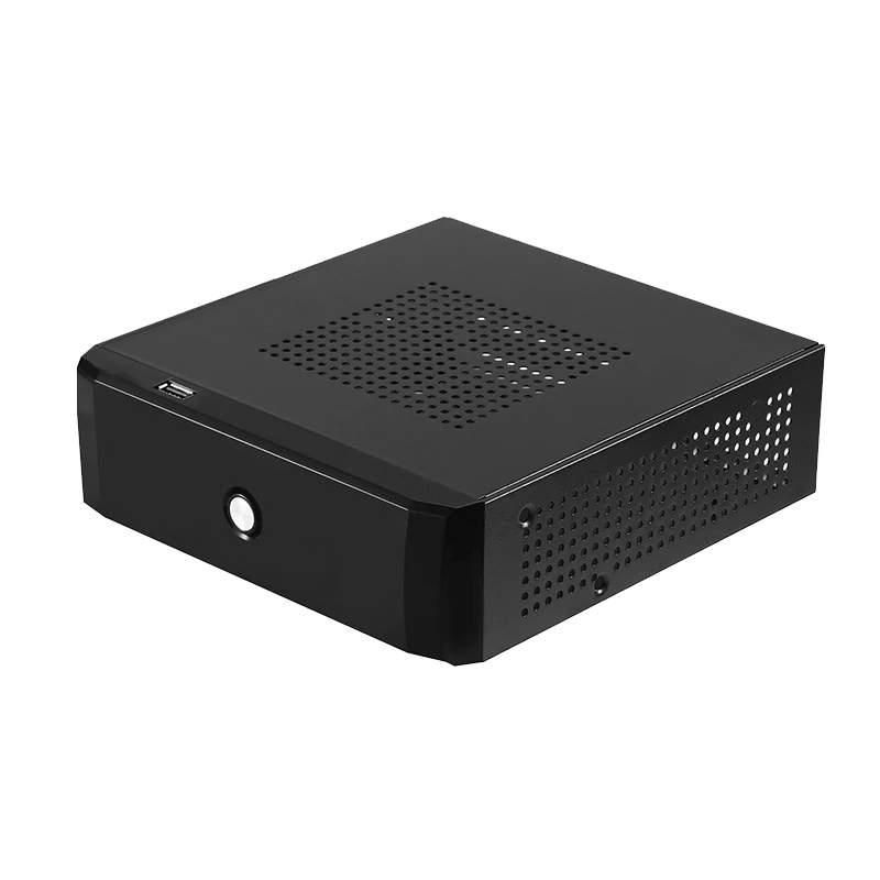 Настольный блок питания для игр HTPC Host Office Home 2 0 USB Mini ITX с отверстием радиатора