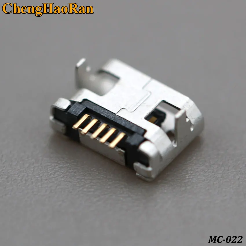 ChengHaoRan 2 шт. Micro USB 5p разъем зарядного устройства для Nokia Lumia 610 N610 Lenovo A10-70 A370E A3000 A3000H