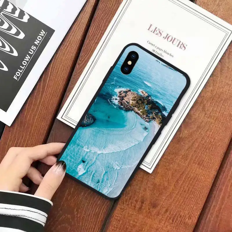 

Ocean Beach pattern Phone Case for iPhone 11 12 mini pro XS MAX 8 7 6 6S Plus X 5S SE 2020 XR