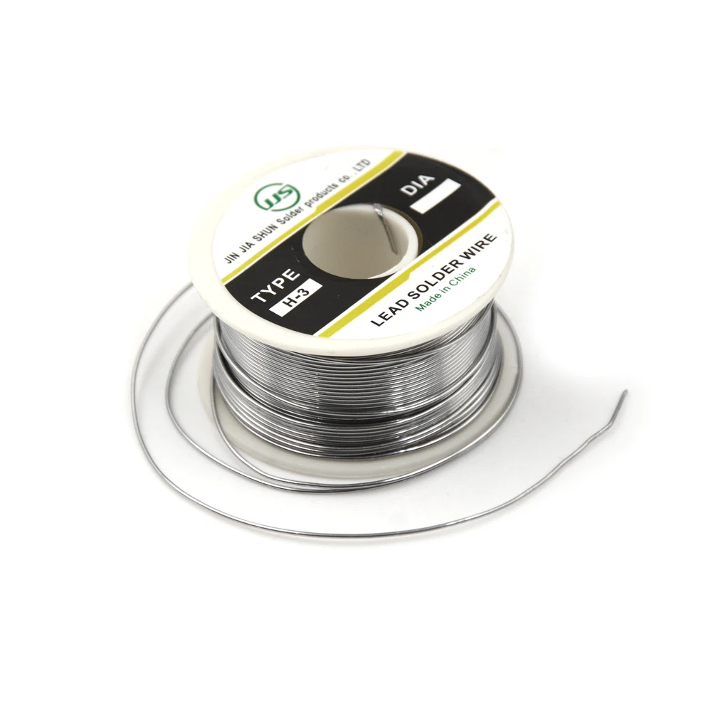 

New Arival 63/37 Tin 0.8mm Rosin Core Tin/Lead 0.8mm Rosin Roll Flux Solder Wire Reel 100g Welding Accessories