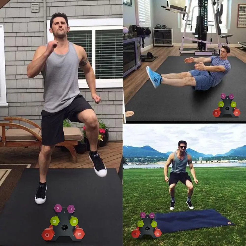 Стальная стойка для гантелей A-frame держатель хранения ABS пластиковый Слот Карт