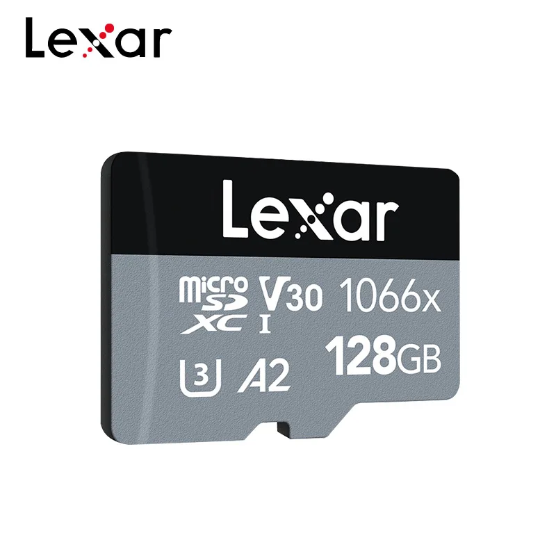 Lexar Professional 1066x Memory Card 128GB 256GB Class 10 High Speed A2 V30 Micro SD Card 64GB U3 UHS-I TF Microsd Card