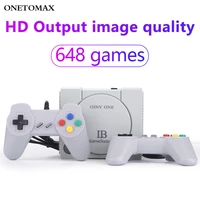 classic game console 16 bit family tv video game console built in 648 games handheld gaming player support tf card