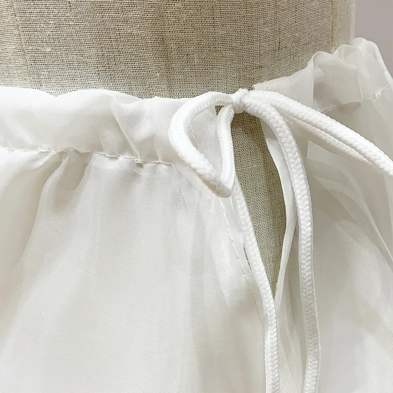 Лето 2022 женское платье Детские платья для девочек одежда детская белые пушистые