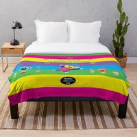 charlie s colorforms city our story is getting sticky throw blanket fleeceon bedcribcouch adult baby girls boys kids gift