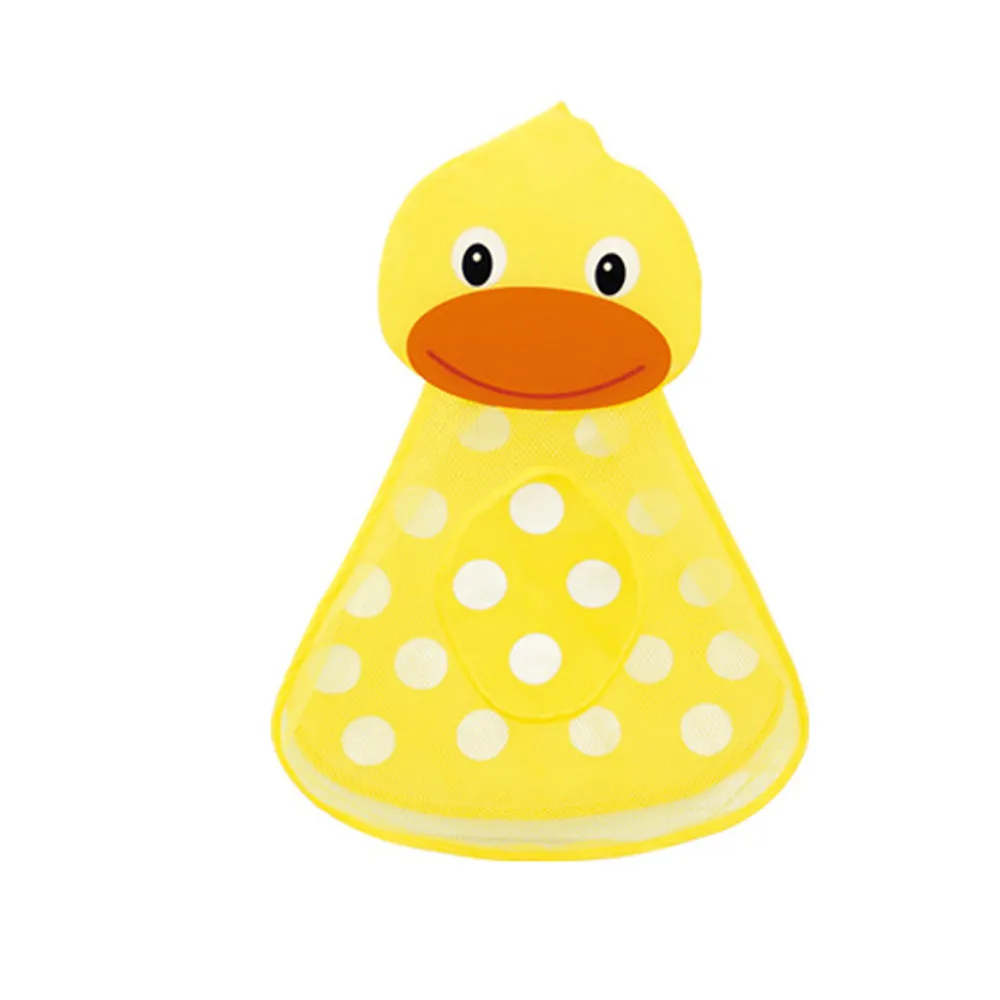 

Bathroom play toy storage bag Baby Bathtub Toy Mesh Duck Storage Bag Organizer Holder Bathroom Organiser #4AA23