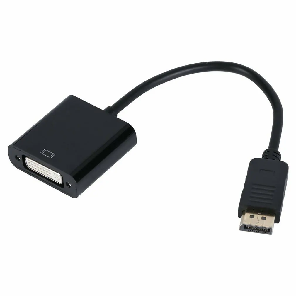 Новинка 2021 переходник DisplayPort DP папа-мама DVI кабель-конвертер для ноутбука ПК DVD