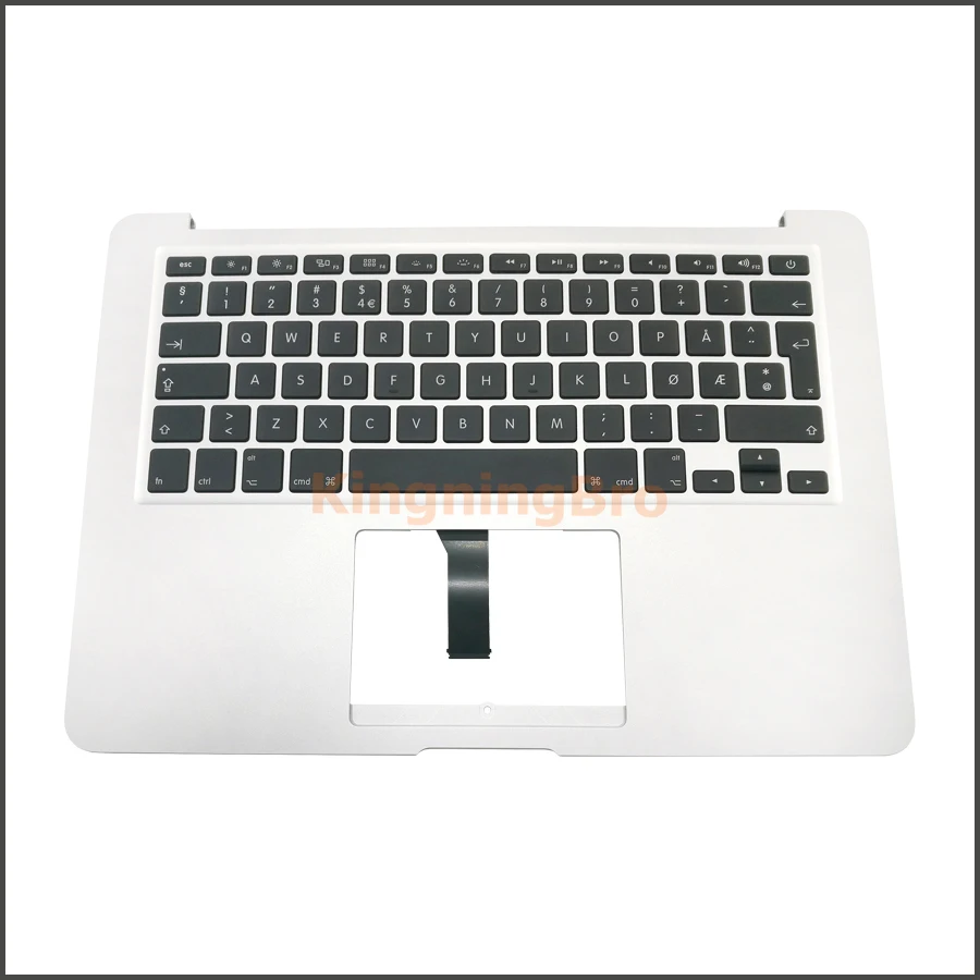 Оригинальная клавиатура A1466 для Норвегии с подсветкой и чехлом Macbook Air 13 дюймов