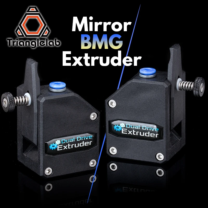 Trianglelab Левое зеркало BMG экструдер V1.0 клонированный Btech Bowden двойной привод для 3d