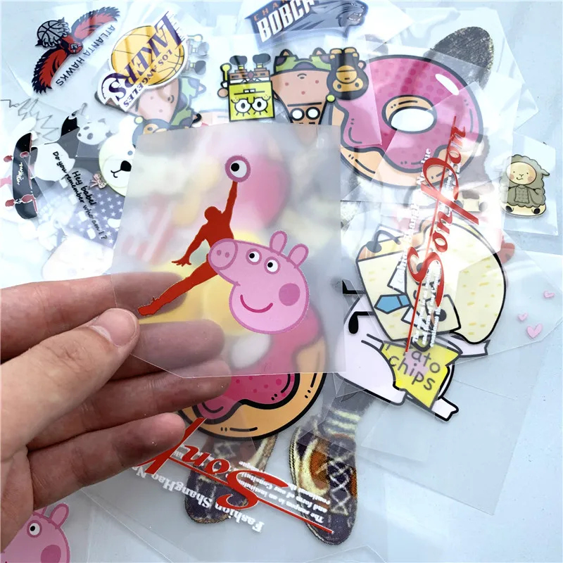 1 шт. новая теплоотводящая накладка с изображением животных пончиков футболка